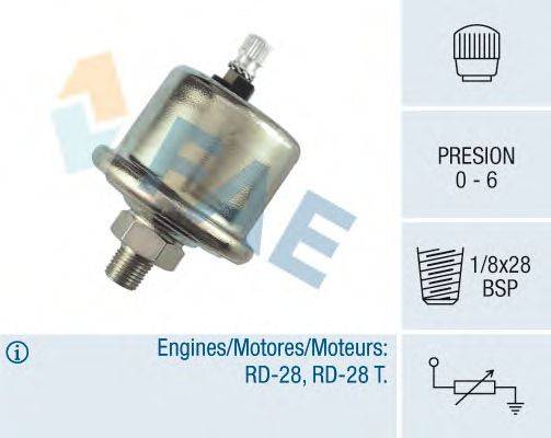 Датчик, давление масла FAE 14810