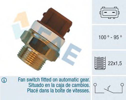 Термовыключатель, вентилятор радиатора FAE 36650