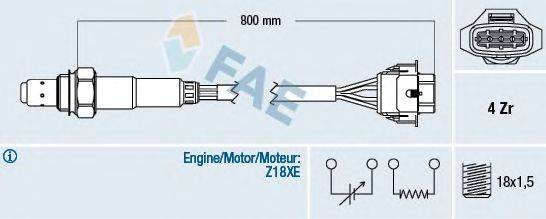 Лямбда-зонд FAE 77247