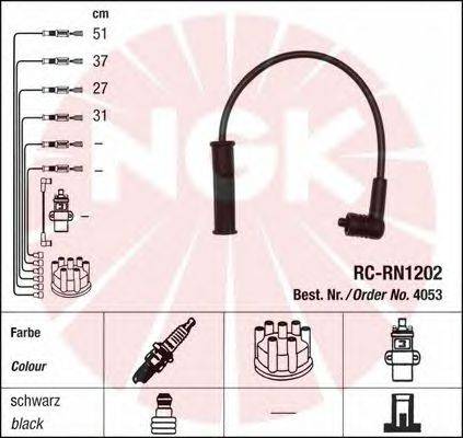 Комплект проводов зажигания NGK 4053