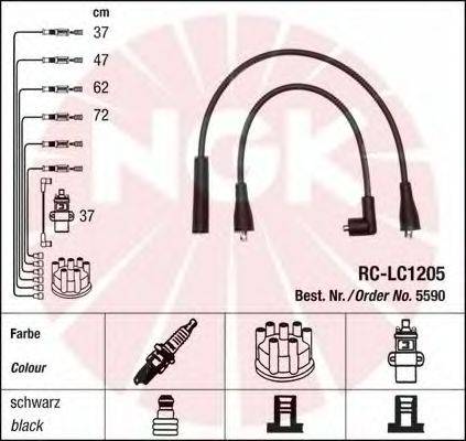 Комплект проводов зажигания NGK 5590