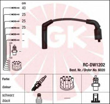 Комплект проводов зажигания NGK 6020