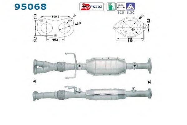 Катализатор AS 95068