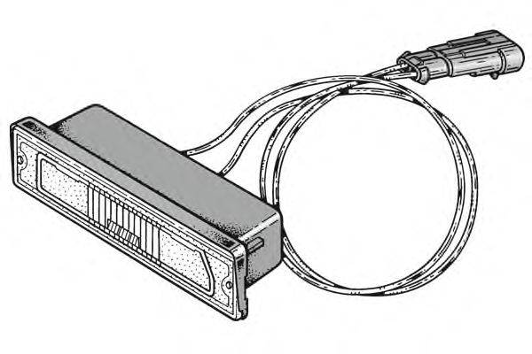 Фонарь освещения номерного знака EUROLITES LEART 19036000