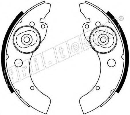Комплект тормозных колодок fri.tech. 1034.001