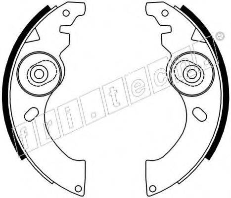 Комплект тормозных колодок fri.tech. 1034.002