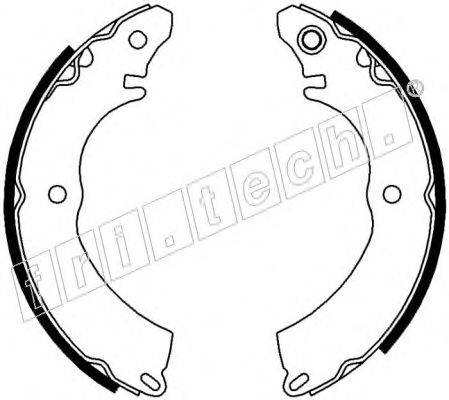 Комплект тормозных колодок fri.tech. 1064.175