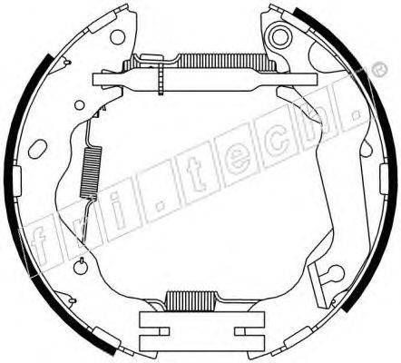 Комплект тормозных колодок fri.tech. 16346