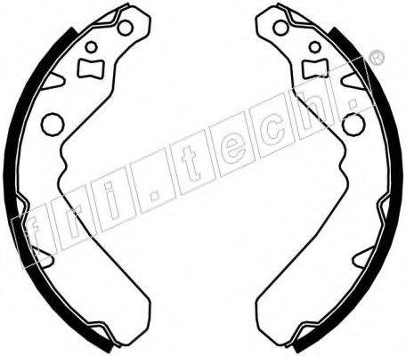 Комплект тормозных колодок fri.tech. 1026.354