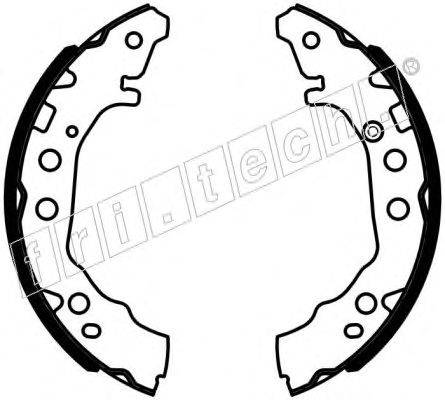 Комплект тормозных колодок fri.tech. 1115.331