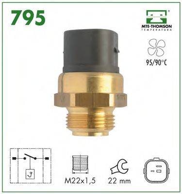 Термовыключатель, вентилятор радиатора MTE-THOMSON 795