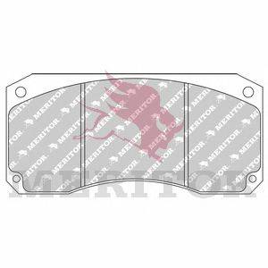 Комплект тормозных колодок, дисковый тормоз MERITOR MDP769