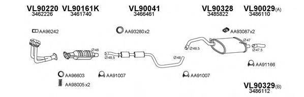 Система выпуска ОГ VENEPORTE 900137
