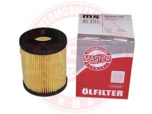 Масляный фильтр MASTER-SPORT 820XOFPCSMS