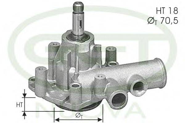 Водяной насос GGT PA12129