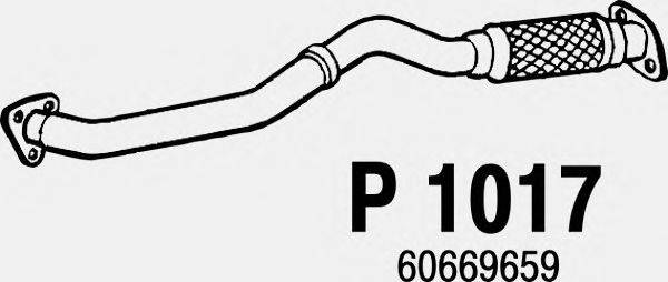 Труба выхлопного газа FENNO P1017
