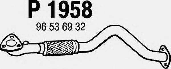 Труба выхлопного газа FENNO P1958