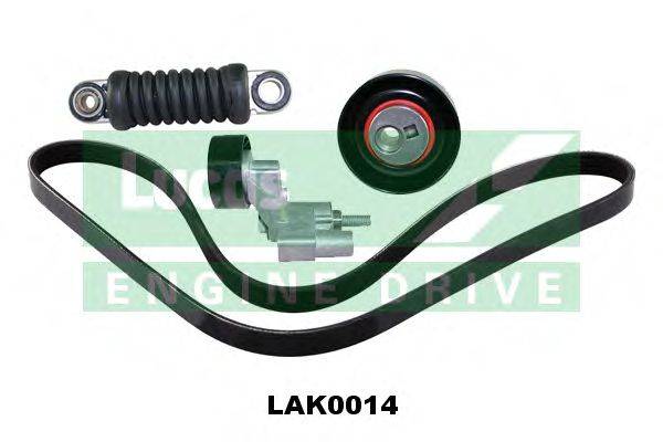 Поликлиновой ременный комплект LUCAS ENGINE DRIVE LAK0014