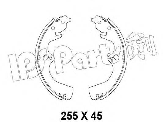 Тормозные колодки IPS Parts IBL-4396