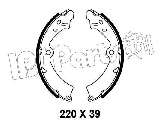 Тормозные колодки IPS Parts IBL-4806