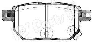 Комплект тормозных колодок, дисковый тормоз IPS Parts IBR-1297