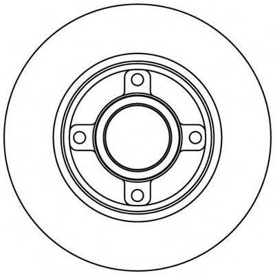 Тормозной диск SIMER D1043