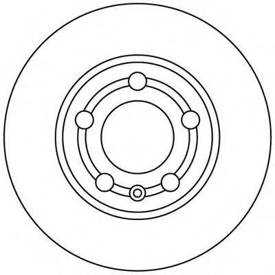Тормозной диск SIMER D1057