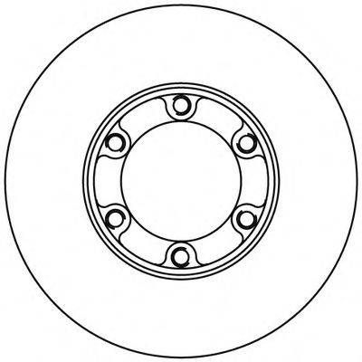 Тормозной диск SIMER D2053
