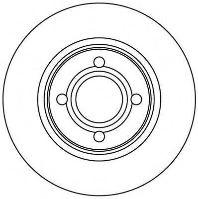 Тормозной диск SIMER D2107
