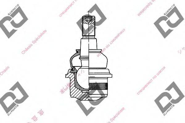 Несущий / направляющий шарнир DJ PARTS DB1077