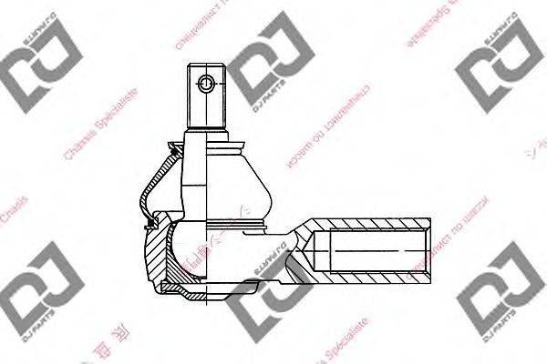 Наконечник поперечной рулевой тяги DJ PARTS DE1046