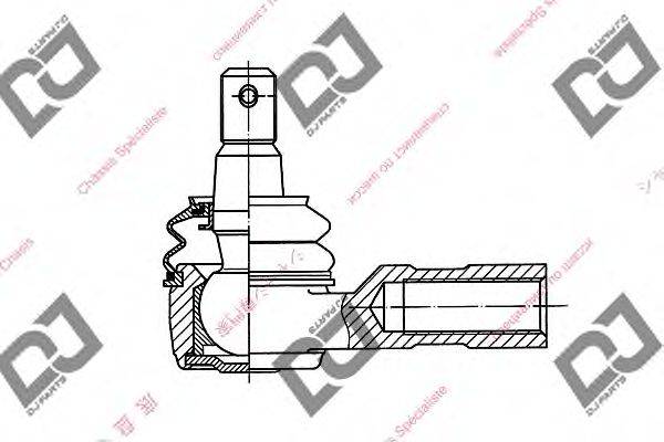 Наконечник поперечной рулевой тяги DJ PARTS DE1084