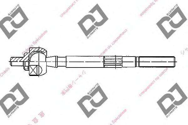 Осевой шарнир, рулевая тяга DJ PARTS DR1106