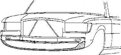 Облицовка передка VAN WEZEL 3006666