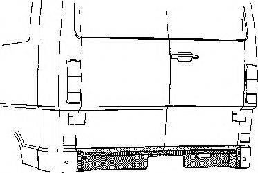 Задняя стенка VAN WEZEL 3070136