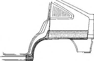 Боковина VAN WEZEL 3730147