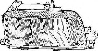 Основная фара VAN WEZEL 4322942