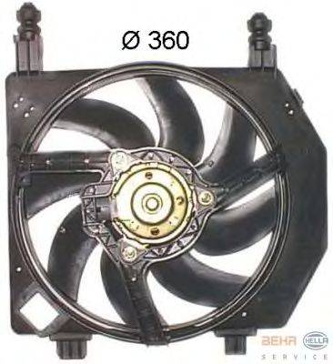 Вентилятор, охлаждение двигателя HELLA 8EW 351 043-581