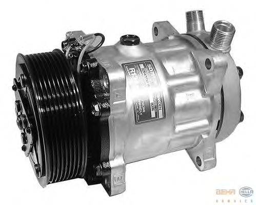 Компрессор, кондиционер BEHR HELLA SERVICE 8FK 351 124-061