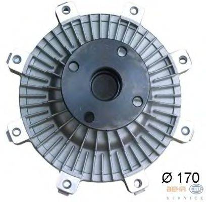 Сцепление, вентилятор радиатора BEHR HELLA SERVICE 8MV 376 734-261