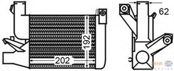 Интеркулер BEHR HELLA SERVICE 8ML 376 776-141