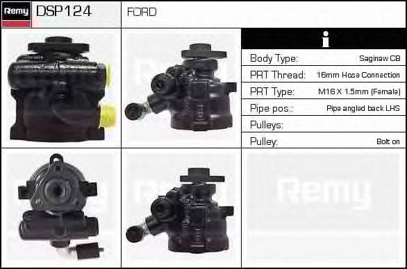 Гидравлический насос, рулевое управление DELCO REMY DSP124