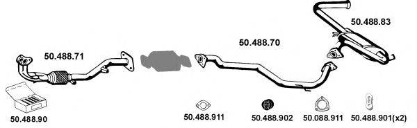 Система выпуска ОГ EBERSPÄCHER 502006