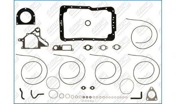 Комплект прокладок, блок-картер двигателя AJUSA 54078700