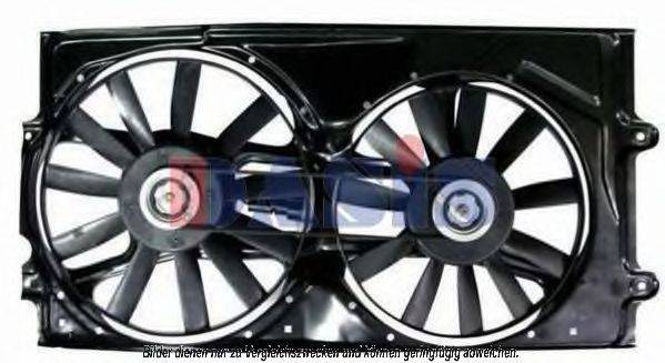 Вентилятор, охлаждение двигателя AKS DASIS VW7510