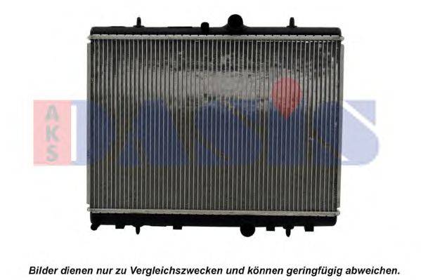 Радиатор, охлаждение двигателя AKS DASIS 060046N