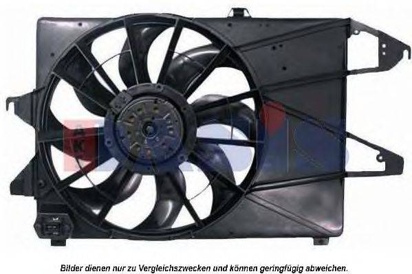 Вентилятор, охлаждение двигателя AKS DASIS FD7504