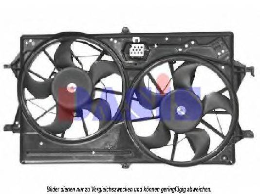 Вентилятор, охлаждение двигателя AKS DASIS 1882901