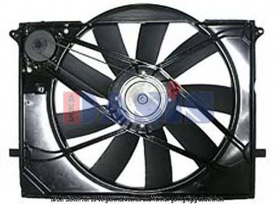 Вентилятор, охлаждение двигателя AKS DASIS MS7505