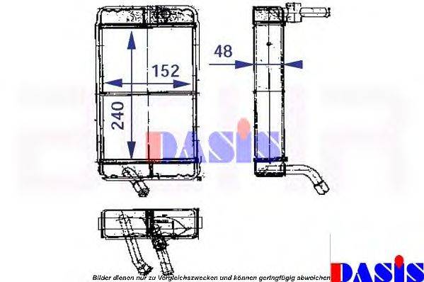 Теплообменник, отопление салона BEHR HELLA SERVICE 9200714